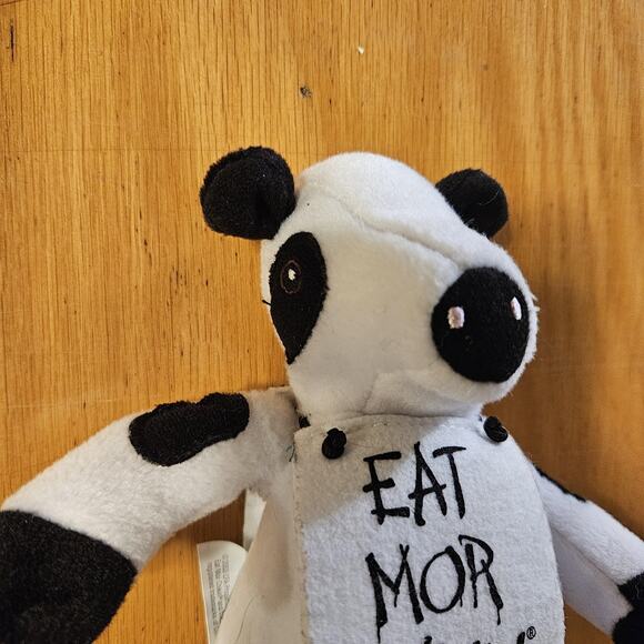 Vintage 2002 Chick-fil-A Eat Mor Chikin Cow Plush Toy Stuffed Animal Mascot - Picture 2 of 9
